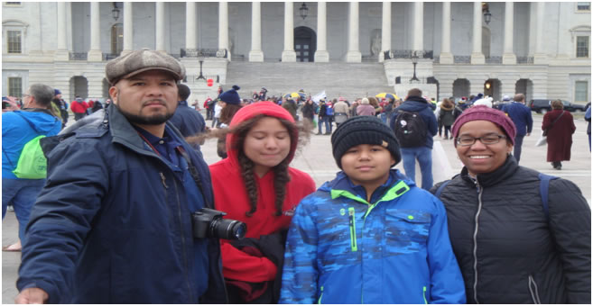 front of the U.S. Capitol